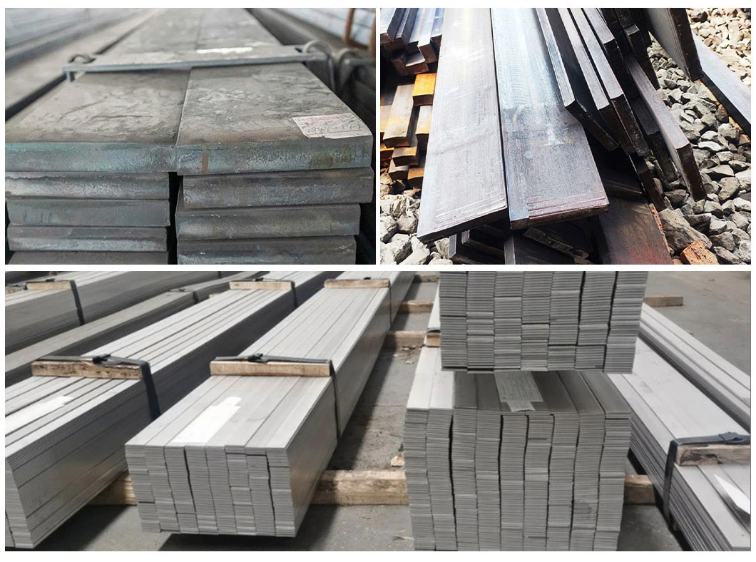 Mild Steel Flat Bar Q195 Q235 Q345 Ss400 S45c A36 S235jr 4130 1020 Flat Steel Bar Square Steel Hot Rolled Flat Steel Origin in China Flat Steel Other Products