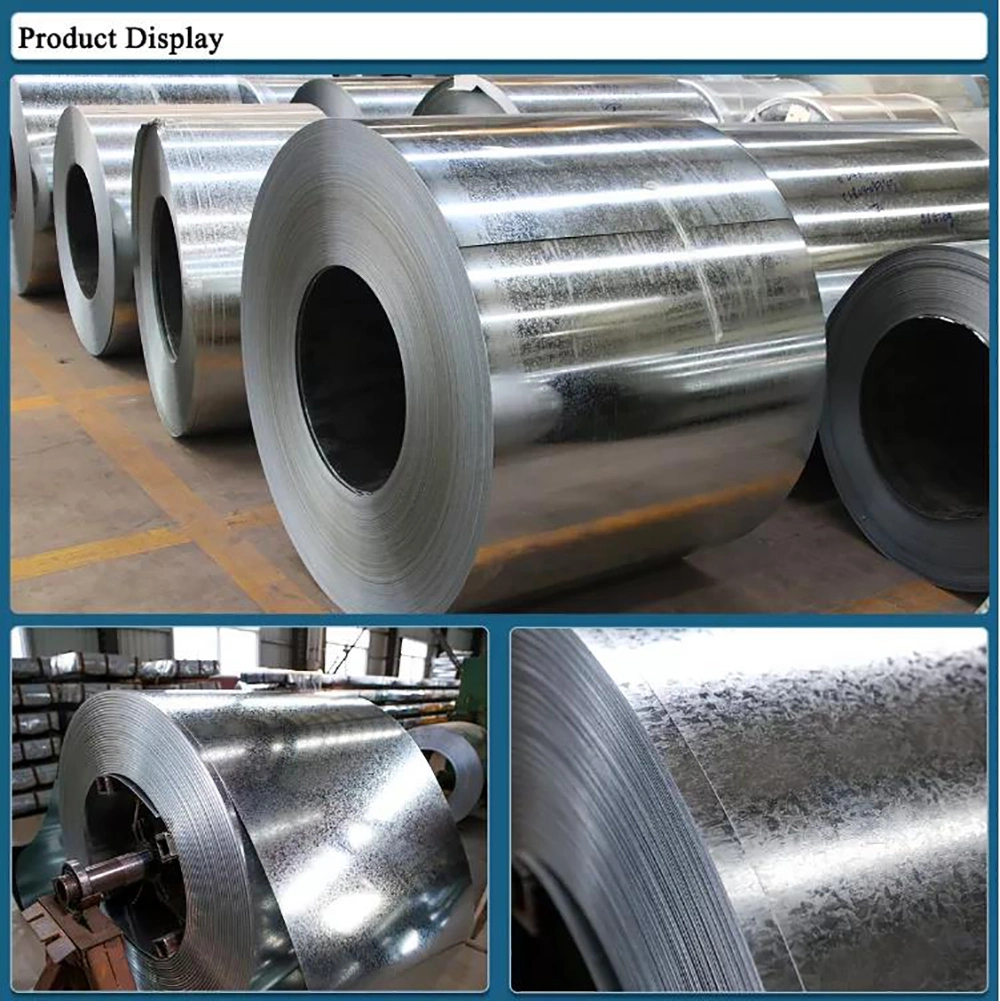 Gi Coil China Steel Factory Dx51d Dx52D Dx53D SPCC SGCC Secc Hot Dipped Galvanized Steel Coil Cold Rolled Steel Coil