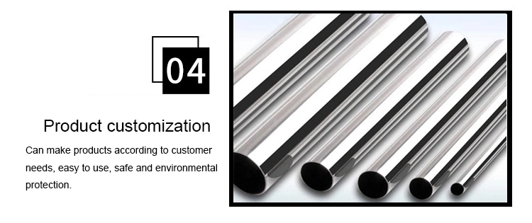 201/304 / 316 / Mirror Polished Welded Ss Inox Metal Hollow Section Stainless Steel Pipe/Tube