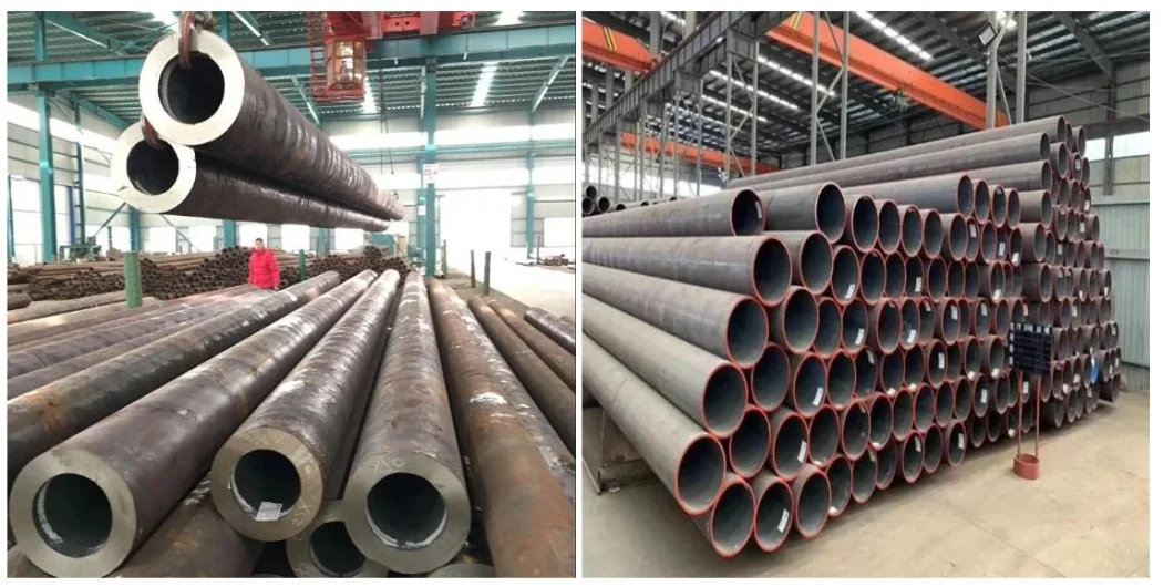 Ms Galvanized Steel Pipe Galvanized Hollow Section Galvanized Steel Pipe ASTM A795 Fire Protection Red Carbon ERW Steel Pipe High Quality ERW Carbon Steel Pipe