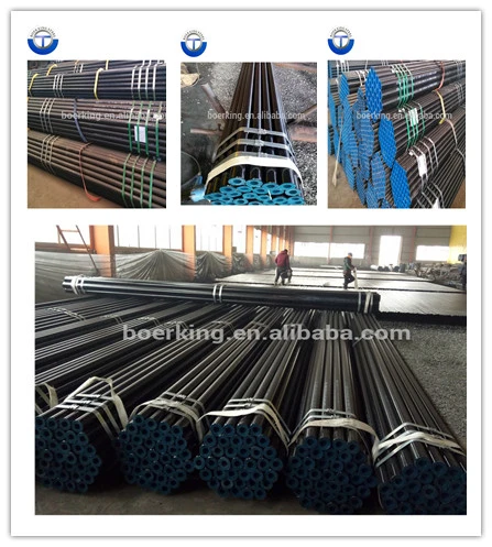 Factory DIN17175/ASTM A106/A53 Gr. B /DIN 1626 Ms Seamless Carbon Steel Pipe for Sprinkler Fire Fighting System