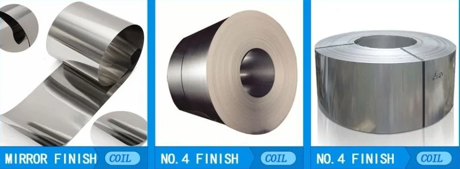 Galvanized/Carbon/Color Coated/Corrugated/Aluminum/Stainless Steel Strip Sheet ASTM AISI 201 304 316 410 430 904 Hot Rolled Cold Rolled Stainless Steel Coil