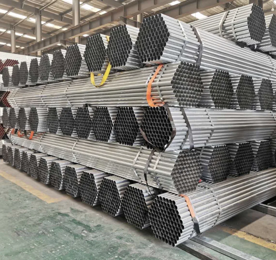 ASTM A795 A53 Cold Formed Zinc Coated Precision Small Diameter Carbon Steel ERW Welded Galvanized Iron Pipe