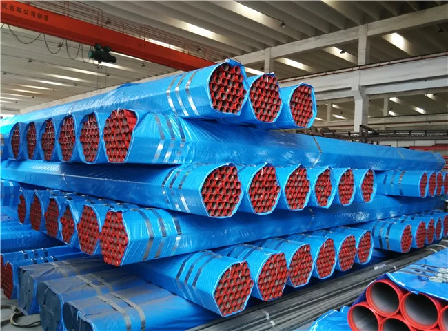 ERW Red Painted Fire Fighting Steel Pipe with UL FM