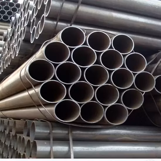 Good Price Ms Steel LSAW, SSAW, ERW Sch40 St44 ASTM A283 A106 A53 6, 12meter Black Iron Round Welded Steel Pipe
