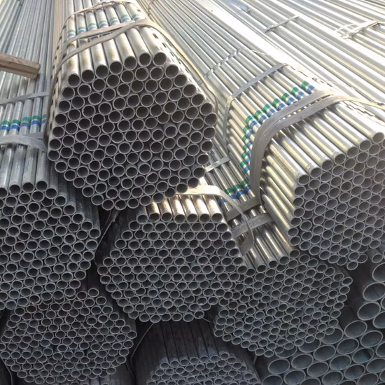 Hot Dipped Zinc Coating 40*40mm En10255 Schedule 40 Cold Rolled Galvanised Steel Round Tube Pipe/Gi Galvanized Welded Seamless Square Steel Pipe for Scaffolding