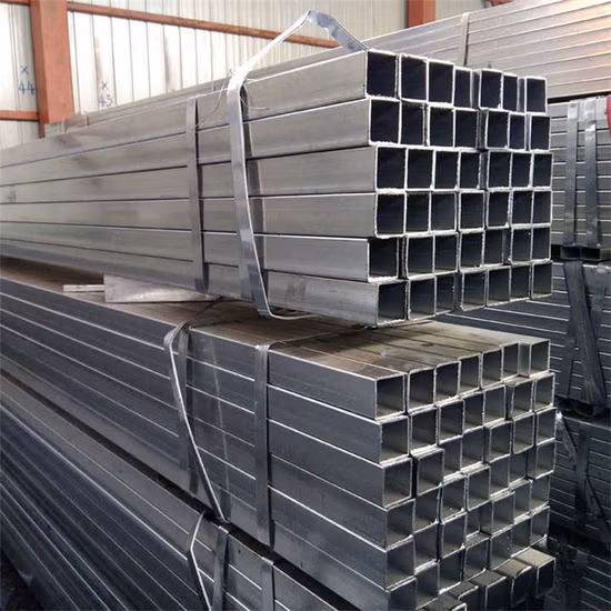 Black Hollow Section Carbon Steel Q195 Q235 Q345 A106 Metal Square Tube/Pipe